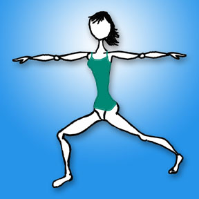 yogi woman wearing tank